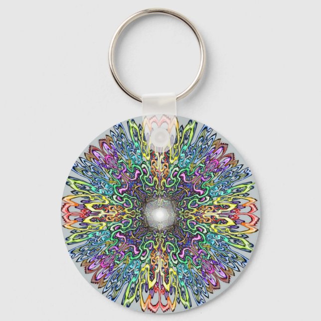 Mandala Key Ring (Front)