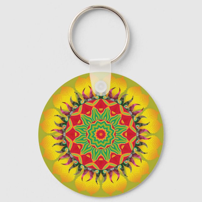 Mandala Keychain (Front)