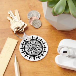 Mandala Keyring