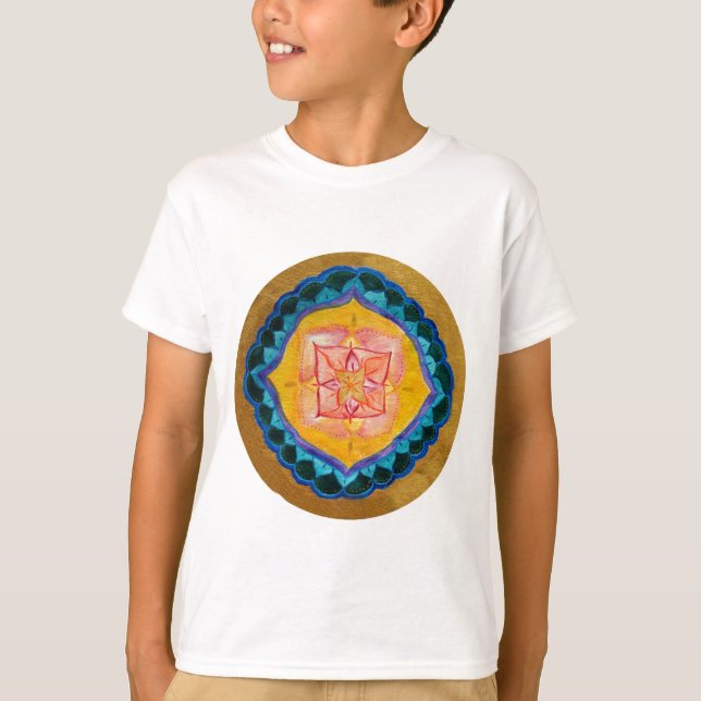 Mandala Kids'  Apparel Fine Jersey T-Shirt, T-Shirt (Front)