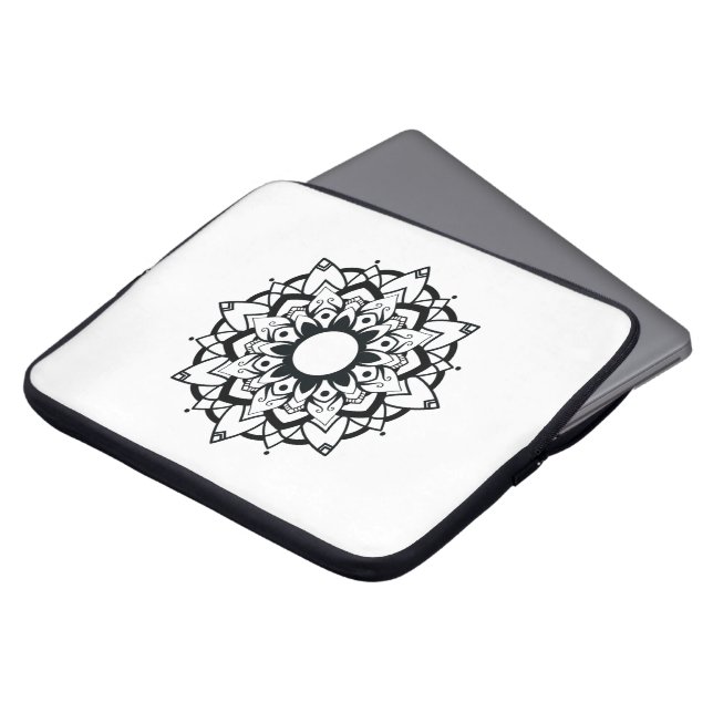 Mandala Laptop Case (Front Top)