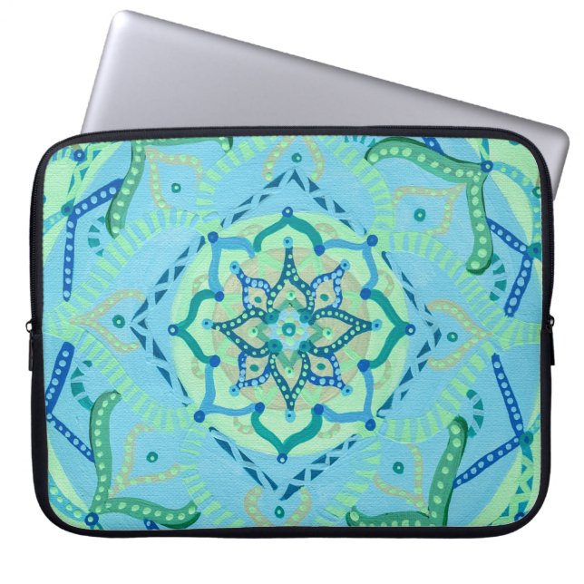 Mandala Laptop Sleeve (Front)
