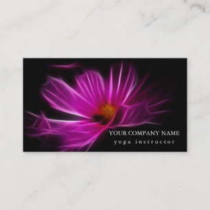 MANDALA LOGO CUSTOMIZED YOGA  INSTRUCTOR BUSINESS CARD
