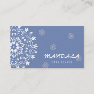 MANDALA LOGO CUSTOMIZED YOGA  INSTRUCTOR BUSINESS CARD