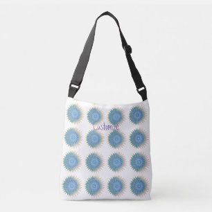 Mandala Lotus Blossom Thunder_Cove Crossbody Bag