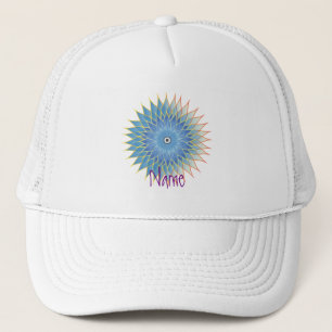Mandala Lotus Blossom Thunder_Cove Trucker Hat