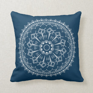 Mandala Made Of Seashells Cushion
