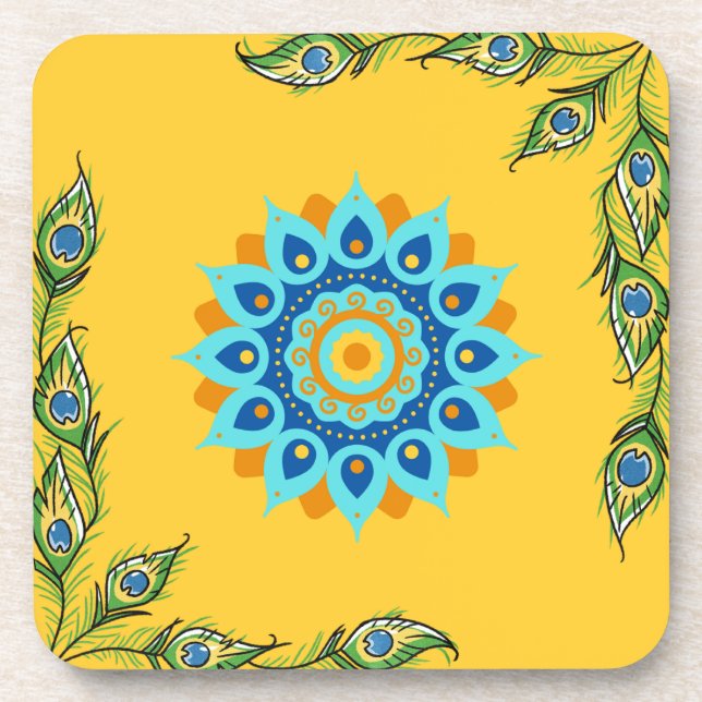 "Mandala Magic" Coaster (Front)