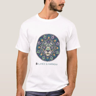 Mandala Majesty Lion Tee** T-Shirt