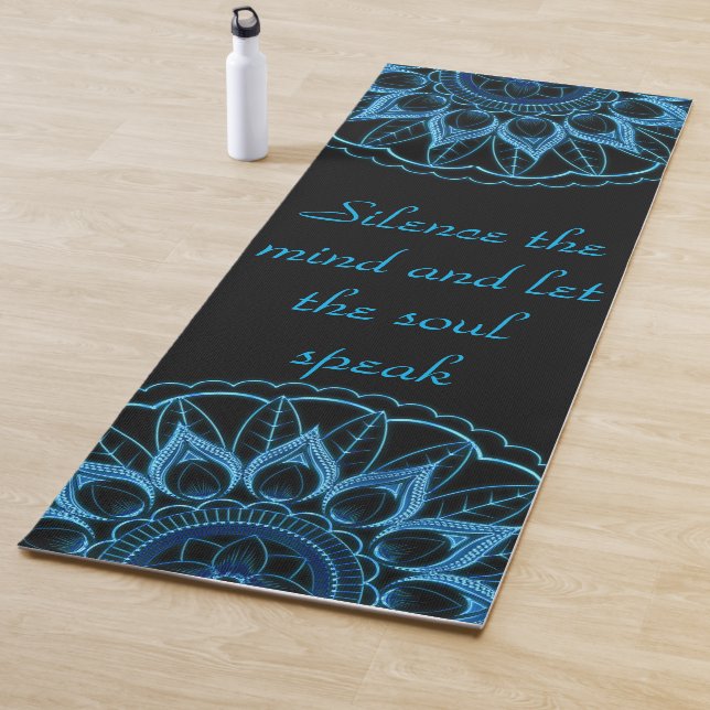 Mandala meditation yoga mat (In Situ)