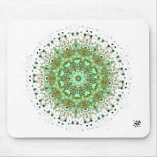 Mandala monsters mouse pad