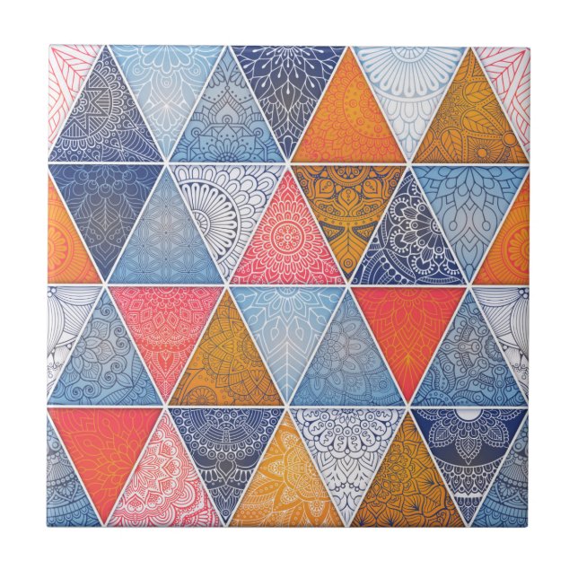 Mandala/Moroccan Tile Pattern  (Front)