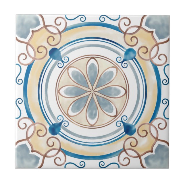 Mandala/Moroccan Tile Pattern  (Front)