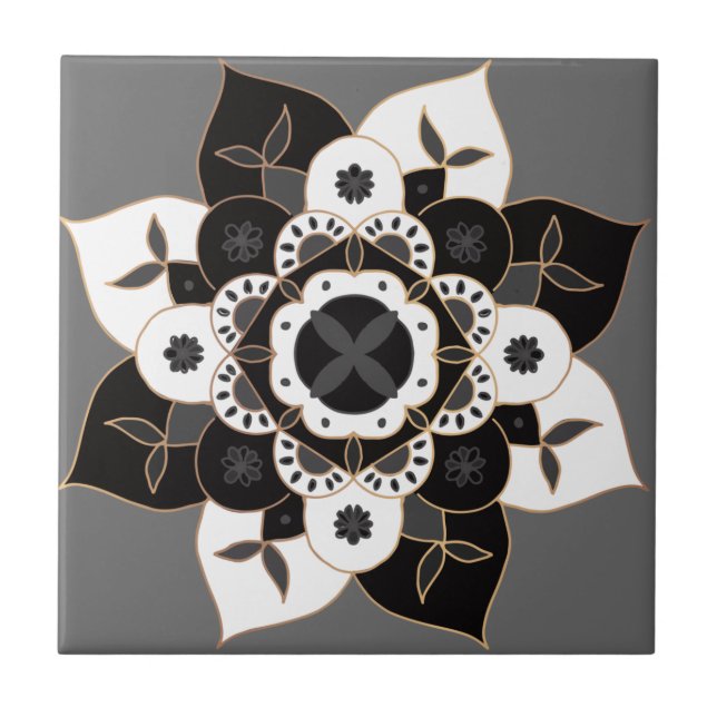 Mandala/Moroccan Tile Pattern  (Front)