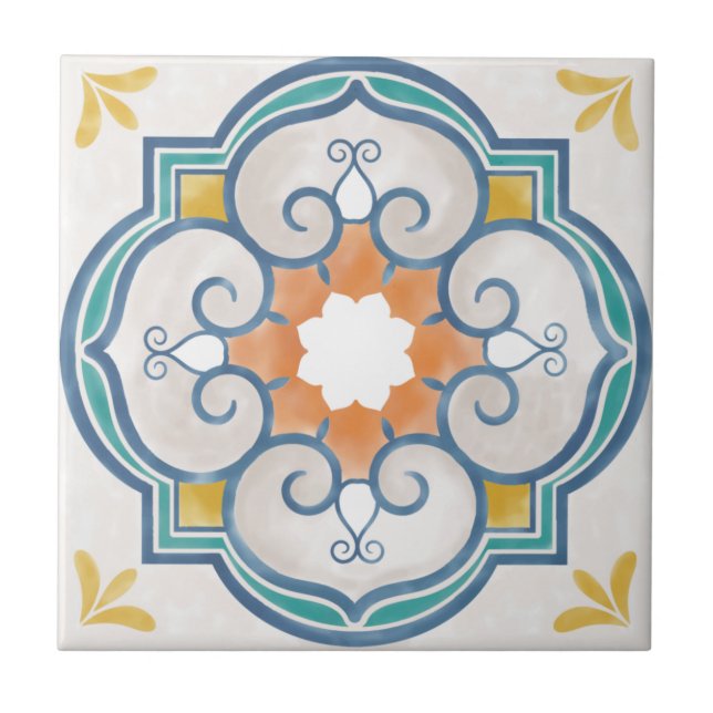 Mandala/Moroccan Tile Pattern  (Front)