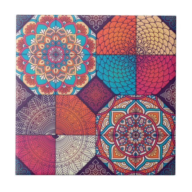 Mandala/Moroccan Tile Pattern  (Front)
