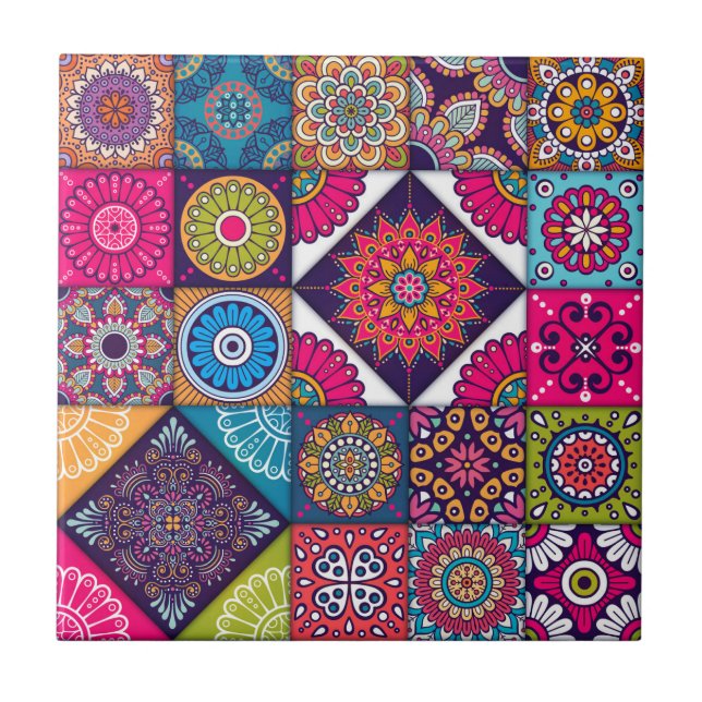 Mandala/Moroccan Tile Pattern  (Front)