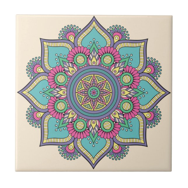 Mandala/Moroccan Tile Pattern  (Front)