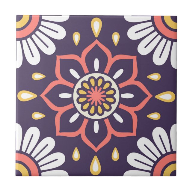 Mandala/Moroccan Tile Pattern  (Front)