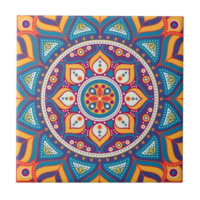 Mandala/Moroccan Tile Pattern  (Front)