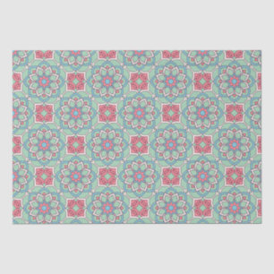 Mandala/Moroccan Tile Pattern Tissue Paper