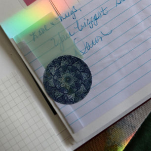 Mandala Nature Floral                              Classic Round Sticker