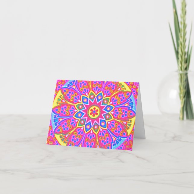 MANDALA NOTE Card (Front)