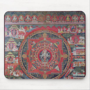Mandala of Amoghapasa Mouse Pad