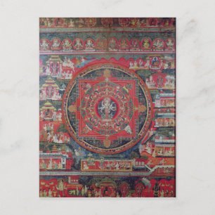 Mandala of Amoghapasa Postcard