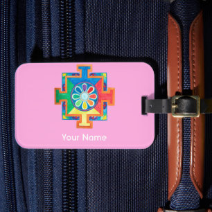 Mandala of Creation Luggage Tag