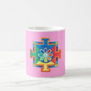 Mandala of Creation Watercolor    Coffee Mug