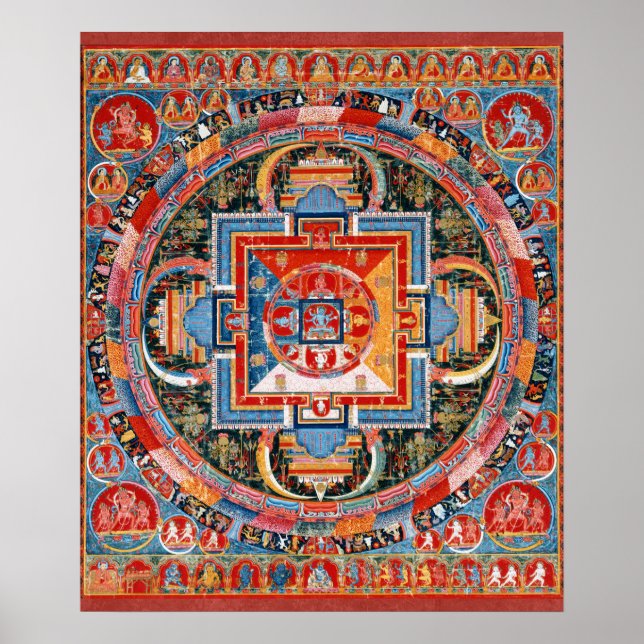 Mandala of Jnanadakini Poster (Front)