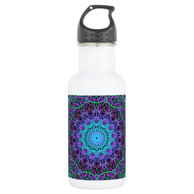 Mandala of Meaning 532 Ml Water Bottle (Front)