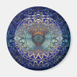 Mandala of the Noedic Web Magnet