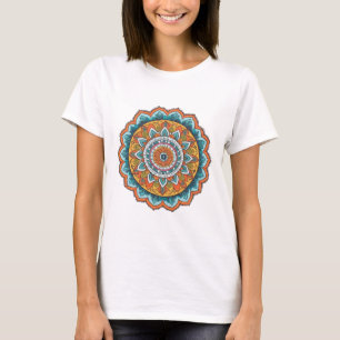 mandala of various colours T-Shirt
