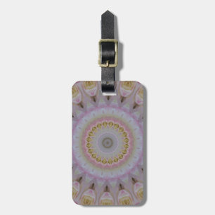 Mandala Of Yellow Roses Luggage Tag