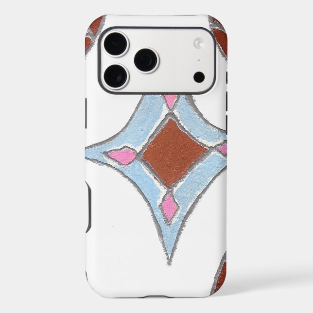 Mandala Oil Painting Art Print (Back)