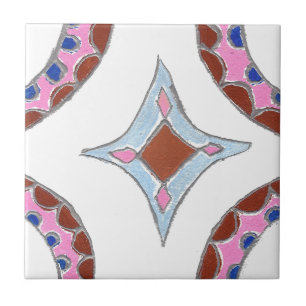 Mandala Oil Painting Art Print Tile