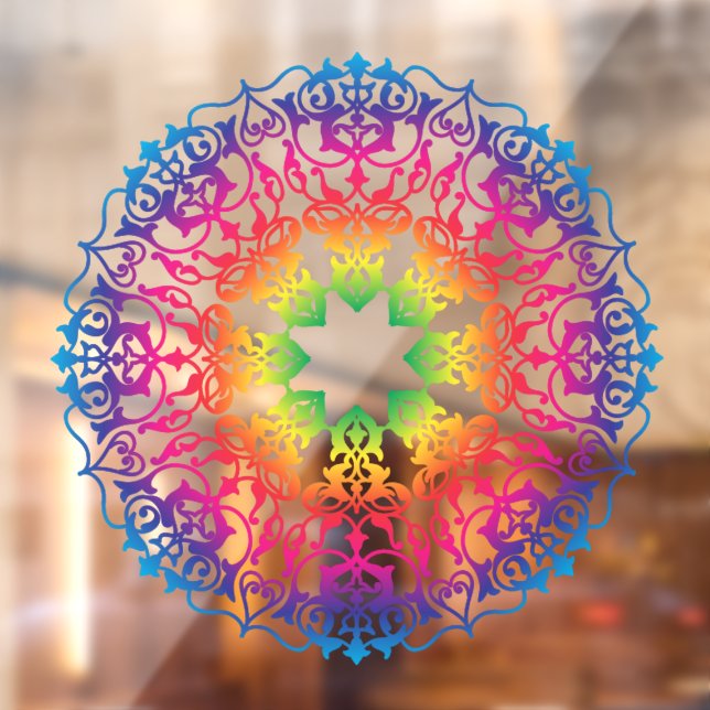 Mandala Oriental Flower Yoga Art  (Sheet 2)