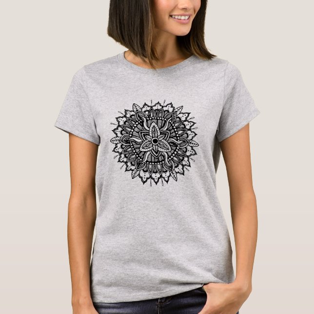 Mandala Ornament T-Shirt (Front)