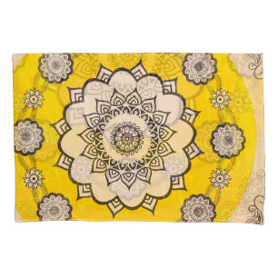 Mandala Ornamental: Ethnic Style Design. Pillowcase