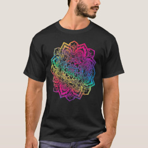 Mandala Outfi Hippie Boho Yoga Mantra Om Meditatio T-Shirt