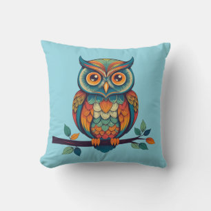 Mandala Owl Cushion