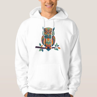 Mandala Owl Hoodie