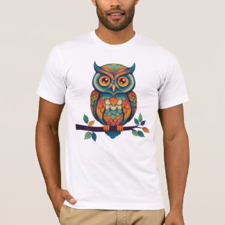 Mandala Owl T-Shirt