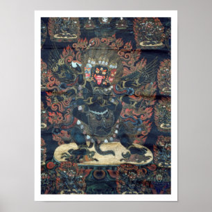 Mandala (painted parchment) poster