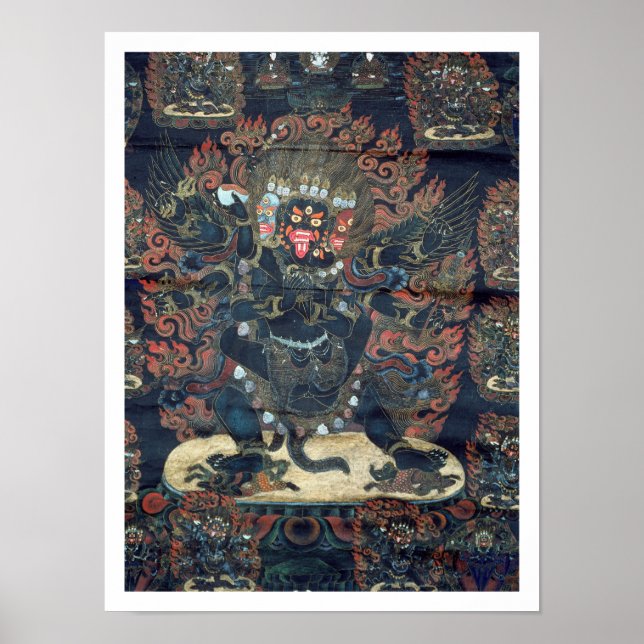 Mandala (painted parchment) poster (Front)