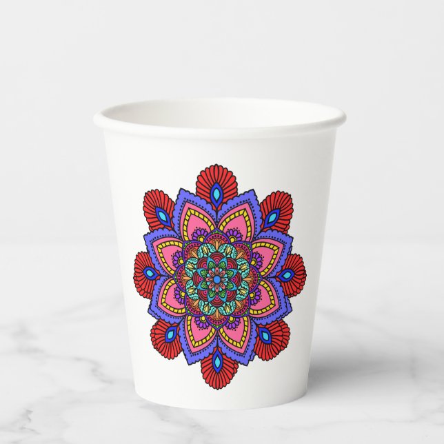 Mandala paper cup (Front)