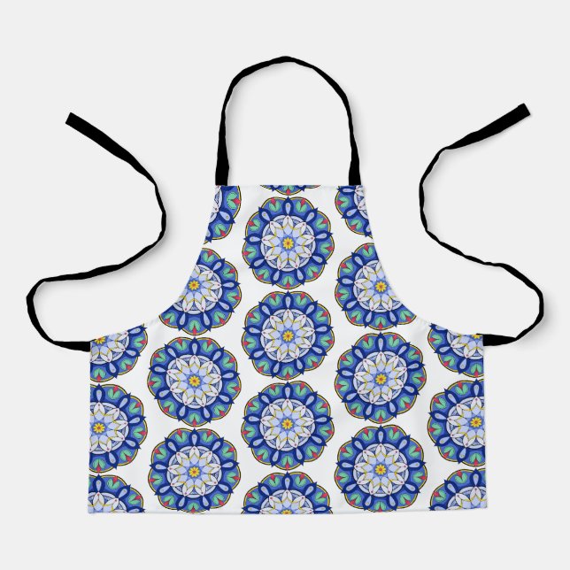 Mandala Pattern 01 Apron (Front)