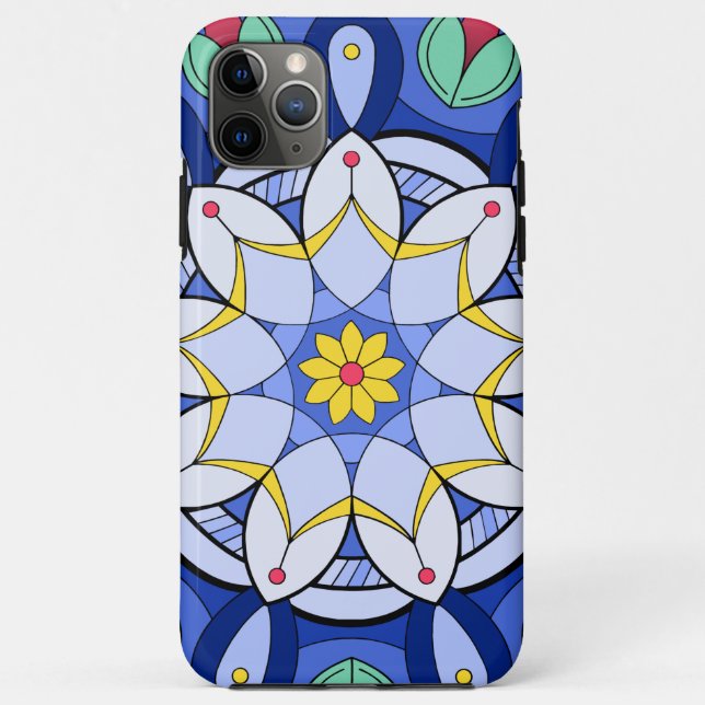 Mandala Pattern 01 Case-Mate iPhone Case (Back)
